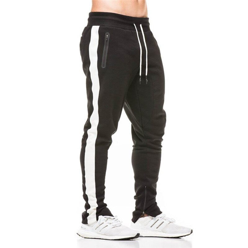 Style Mens ALPHALETE Brand Jogger Sweatpants Man Gyms Workout Fitness  Cotton Trousers Male Casual Fashion Skinny Track Pants